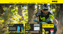 Desktop Screenshot of dowe-sportswear.com